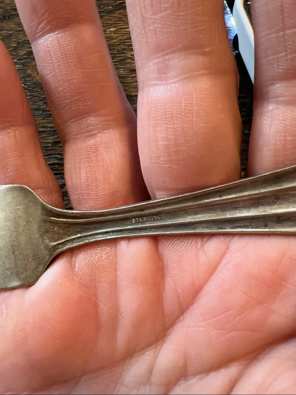 Antique Sterling Silver small fork